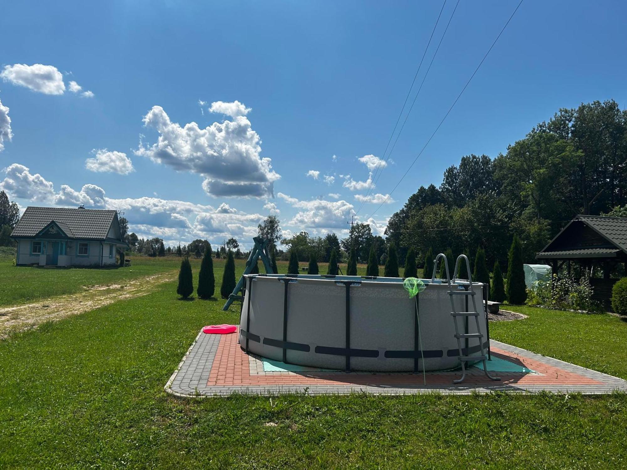 Dom Na Starym Goscincu Tiszyna Villa Dubicze Cerkiewne Kültér fotó